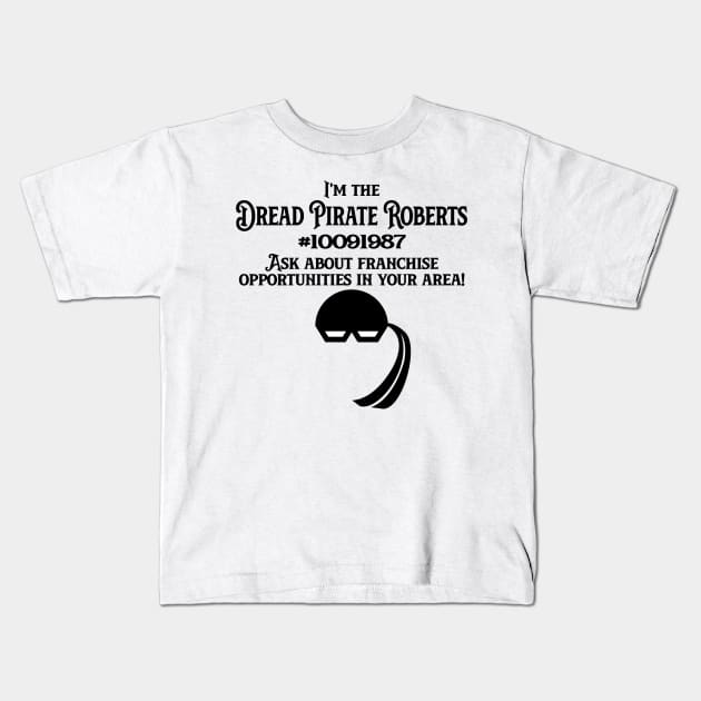 Dread Pirate Franchises (Light Shirts) Kids T-Shirt by DraconicVerses